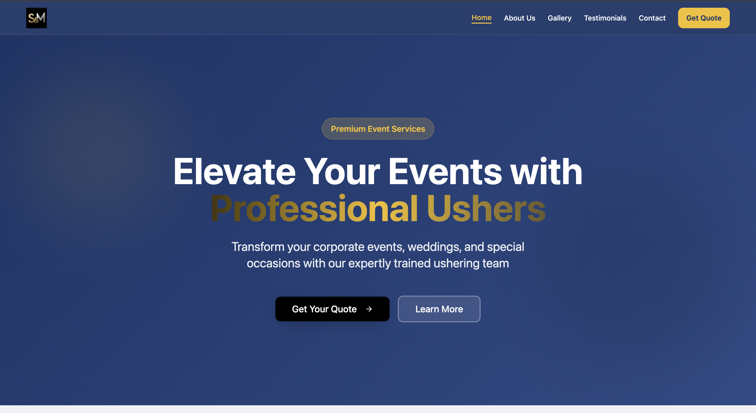 S&M Ushering Agency